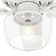 44" Bennett 5 - Blade Standard Ceiling Fan with Remote Control and Light Kit Included
