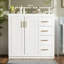 Meuble-lavabo de salle de bain avec lavabo en céramique-44399635-44399645