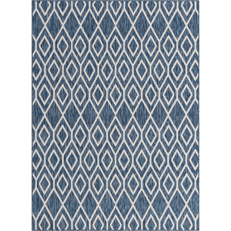 Turks and Caicos Indoor/Outdoor Rug, Rectangle 5'3" x 8'