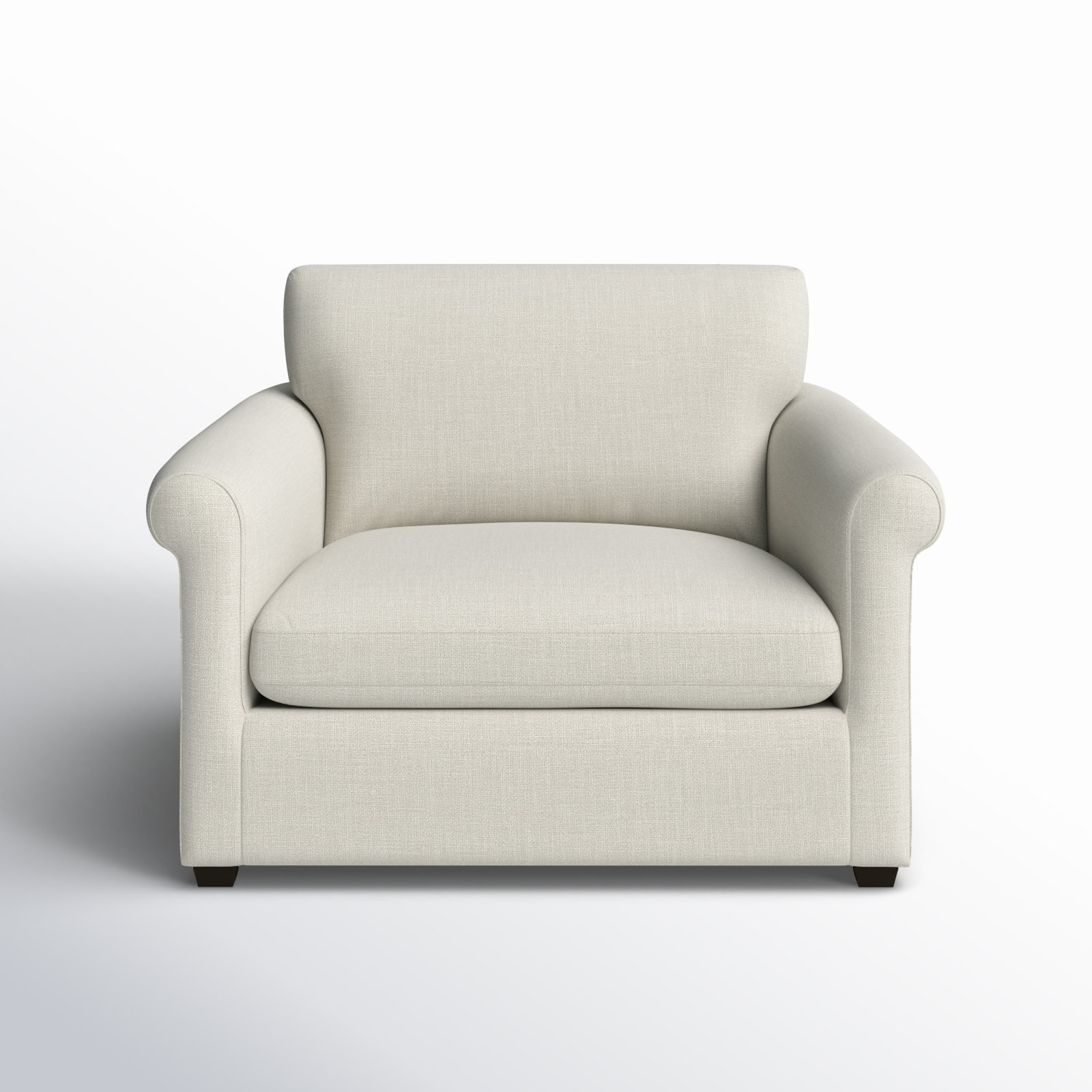 91" Linen Sofa and Armchair