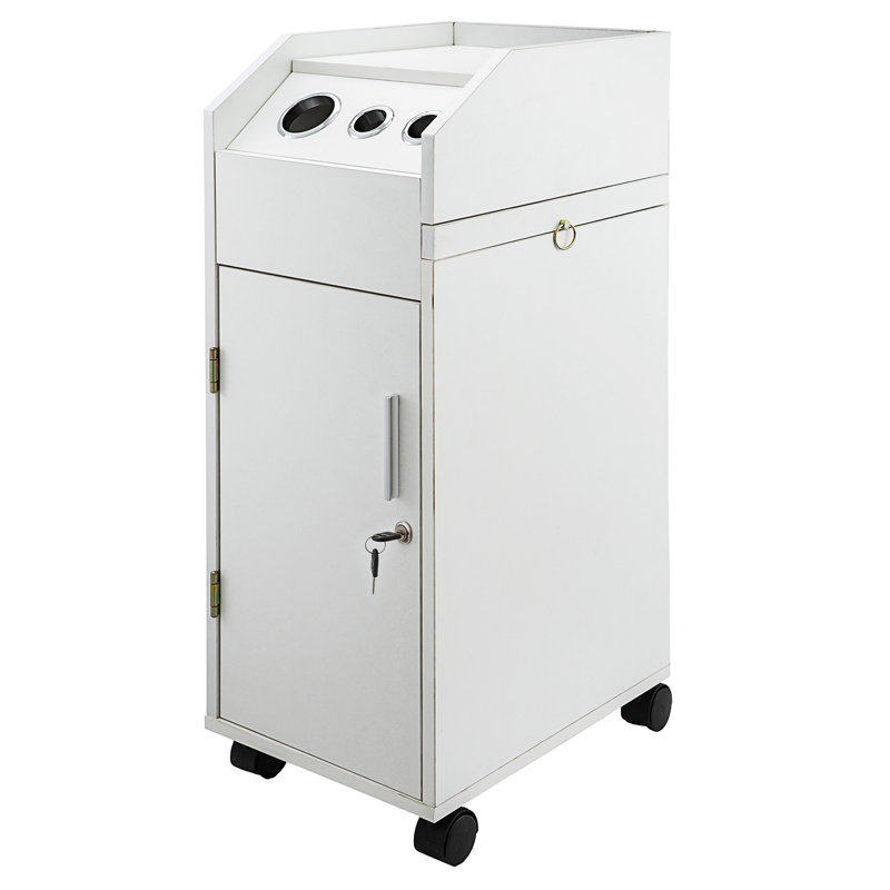 Rangement pour porte-outils en métal Nabiel, Blanc