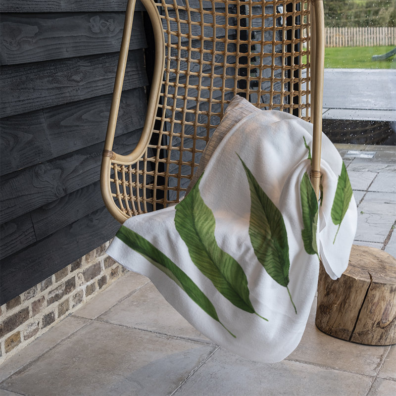 Domanique Plain Weave / Muslin Throw Blanket