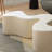 Cream style simple shape coffee table-104507678-104507679
