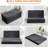 6-Inch Tri-Fold Mattress, Foldable Floor Sofa Bed with High-Density Support Foam & Tufted Design