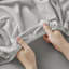 Ensemble de draps en tricot de coton toutes saisons-117539106-117539105