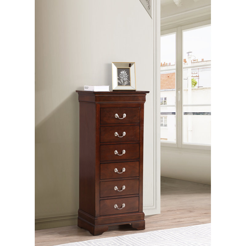 Citronelle 7 Drawer Lingerie Chest, Cappuccino
