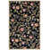 Hollander Hand-Hooked Wool Black Area Rug