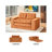 Ailuridae 55.1" W x 33.5" D x 21.2" H Corduroy Convertible Sleeper Loveseat Sofa Bed-570148907