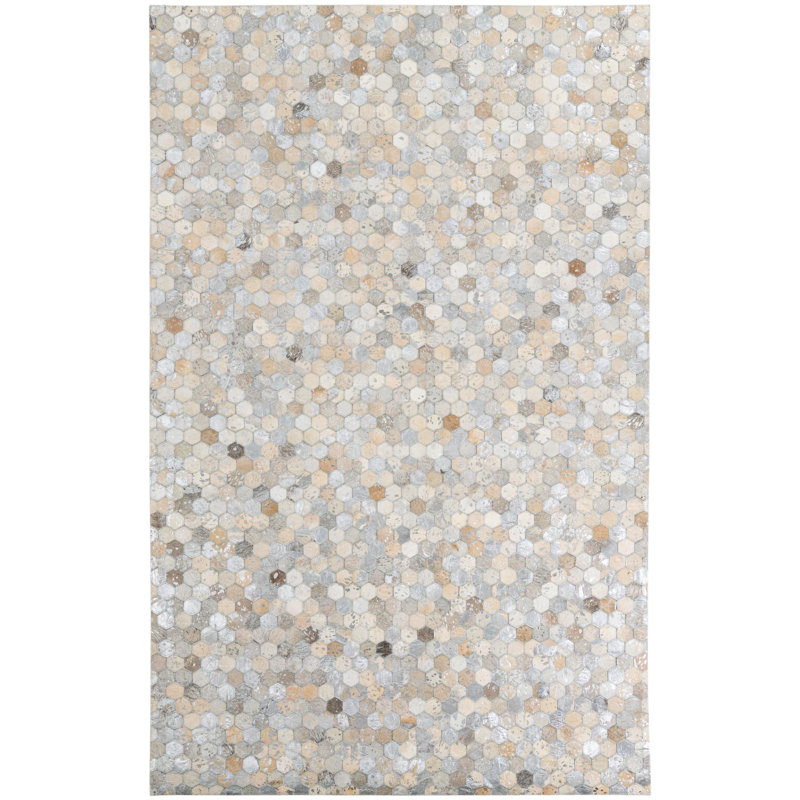 Tapis argent Juliana