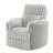 Emee Gray Corduroy Glider Recliner W/ Swivel