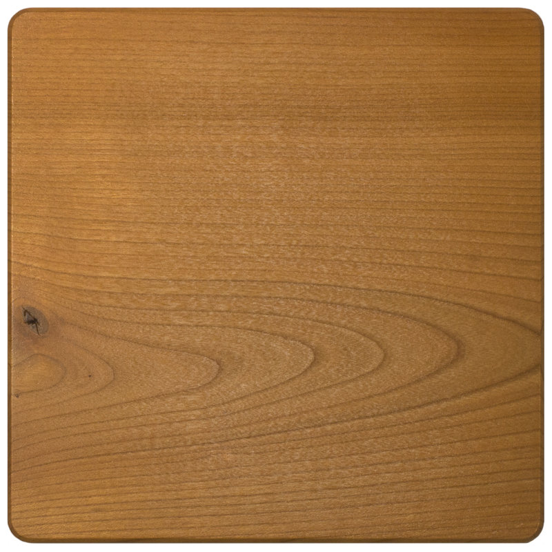 Table de bout Holmestrand, Noir, Cerisier naturel
