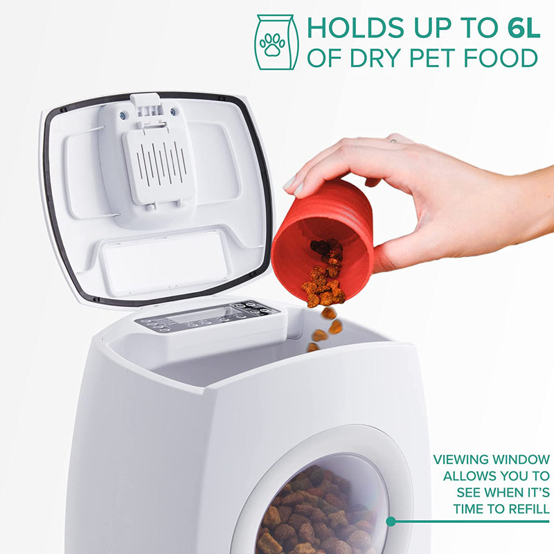 0.75 Cups Anti-Skid Automatic Feeder