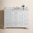 Varna 48'' Single Bathroom Vanity with Carrara Marble Top-1144377353-1144216680