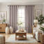 Jeffro Pair of Eyelet Blackout Curtain Panels-474390648-474390628