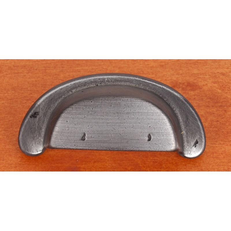 CF Series 3" Center to Center Cup Pull, Distressed Nickel