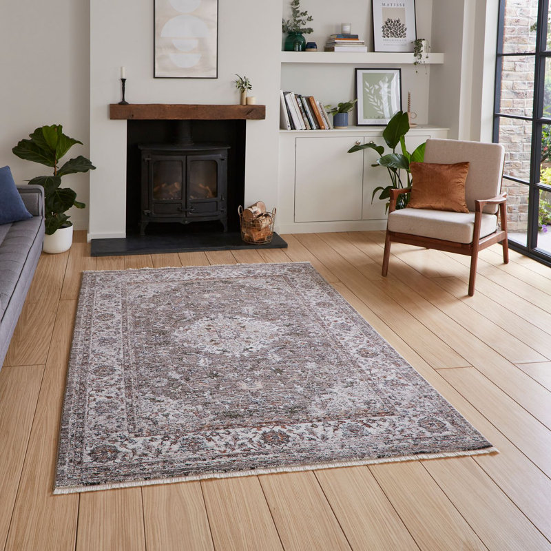 Auderghem area rug Machine Woven Runner Grey