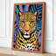 Bold Leopard Pop Art - Wrapped Canvas-145446833-145446837