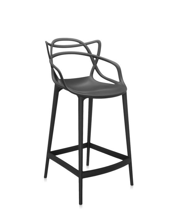 Masters Outdoor Bar Stool, Counter, Black