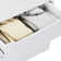 3-Piece Bedroom Sets, 2-Drawer Upholstered Storage Bed With Charging Ports And Side Shelf, 2 Piece of 3-Drawer Nightstand Set