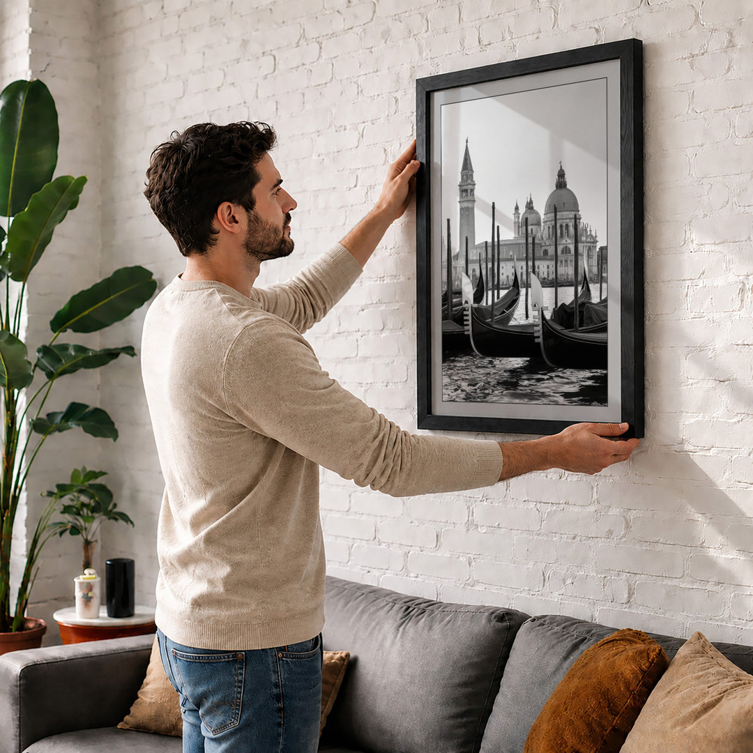 Venice's Grand Canal Vintage - Framed Print