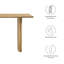 Banc en bois Amistad par Modway-89025494-89025493