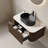 Wall-Mounted Bathroom Vanity With Sink