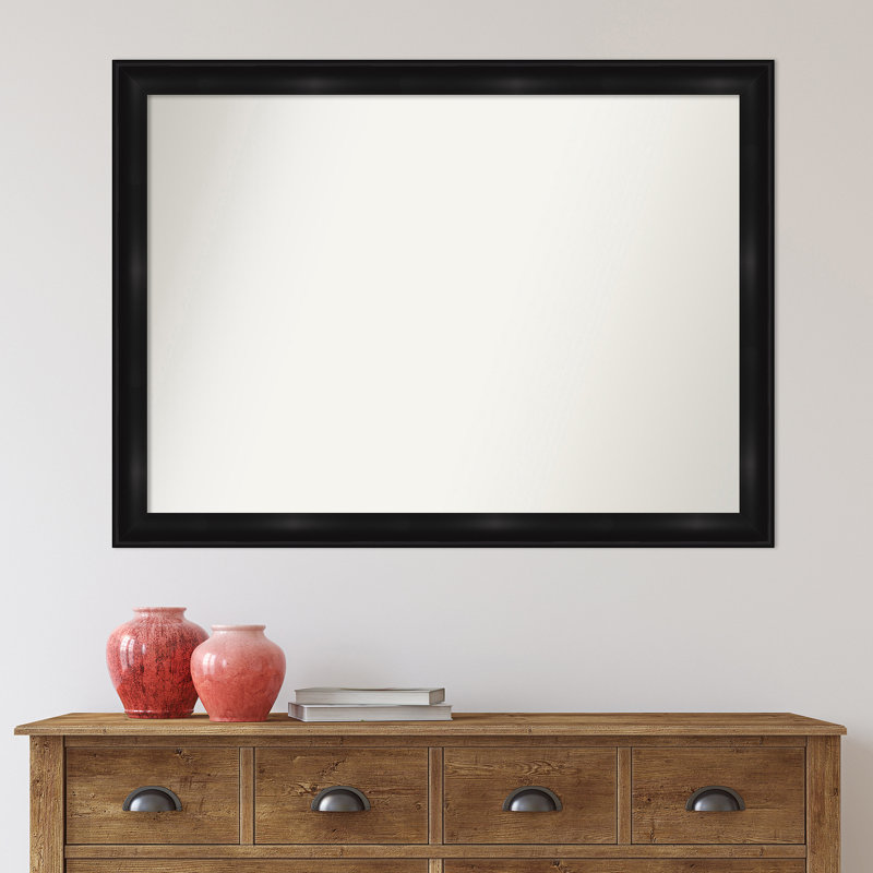 Miroir de salle de bain Grand Black, H 31 po x l 42 po