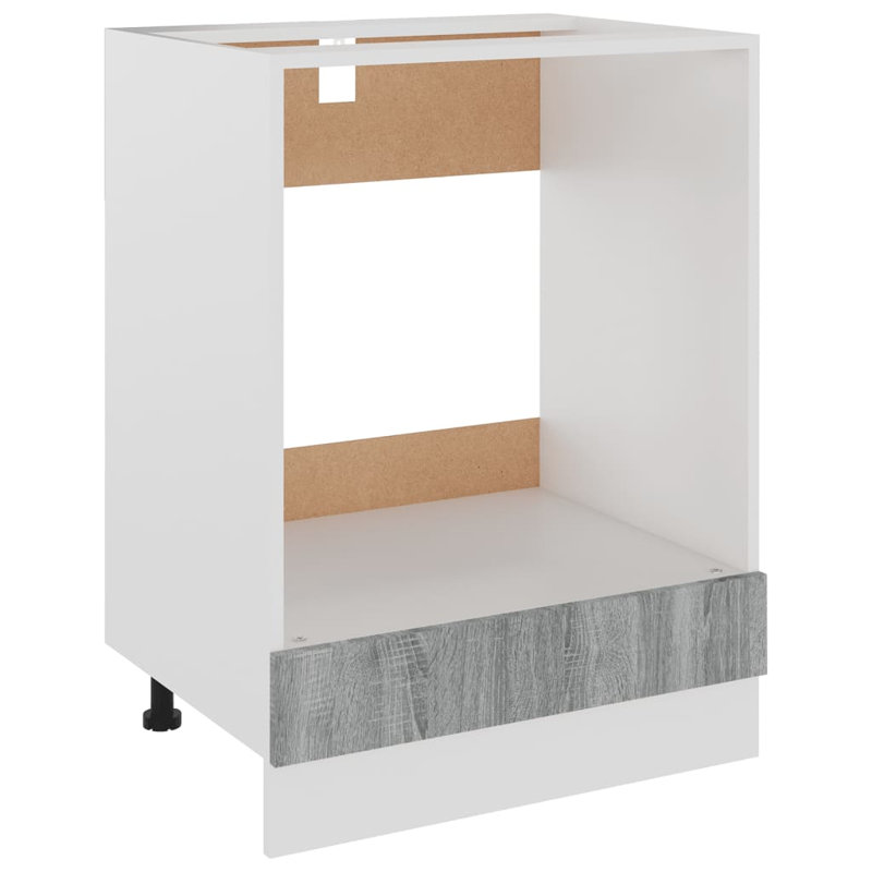 Kiryll Cabinet Riga 60x46x81.5 cm Engineered Wood, Gray Sonoma
