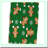 Festive Gingerbread Snowflake Hand Towel - 15x22 -1222908516