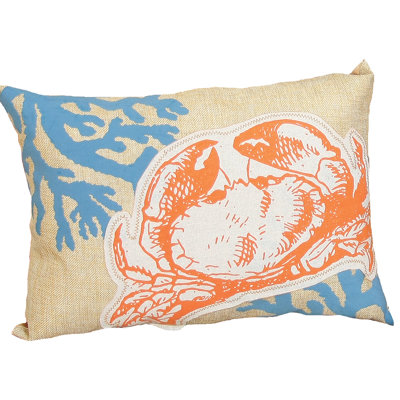 Coussin Coastal Applique