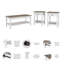 Shelvia Coffee Table With End Tables