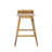 Solid Wood Counter Stool with Solid Wood Frame