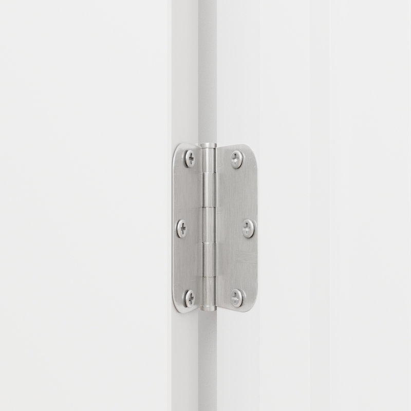 Porte intérieure en verre transparent de 15 Lite, porte pré-montée en panneau de fibres à densité moyenne CARB P2 avec verre trempé certifié SGCC, avec trousse de joint, bande d'étanchéité, charnières argentées et ouverture à droite, teinture pré-finie et facile à bricoler, garde-manger, chambre à coucher, salle de bain et garde-robe, 30 "x 80"