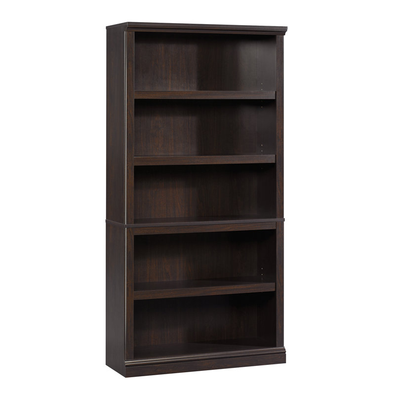 Bibliothèque standard Alexsia, Bois jamocha, 35-1/4 po L x 13-1/4 po P x 69-3/4 po H 