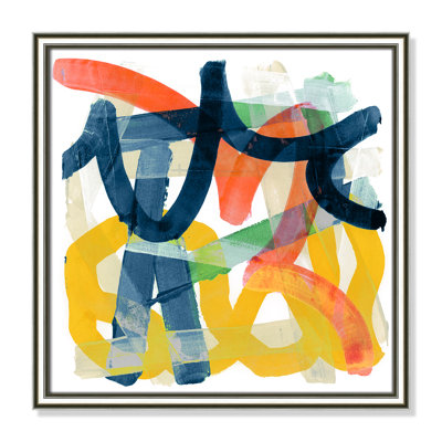 Shuffling by Cartissi - Picture Frame Painting