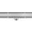 FINE FIXTURES Stainless Steel 32 inch Linear Shower Drain with Hair Trap and Tile Insert & Grate 2-in-1 Design-126533273