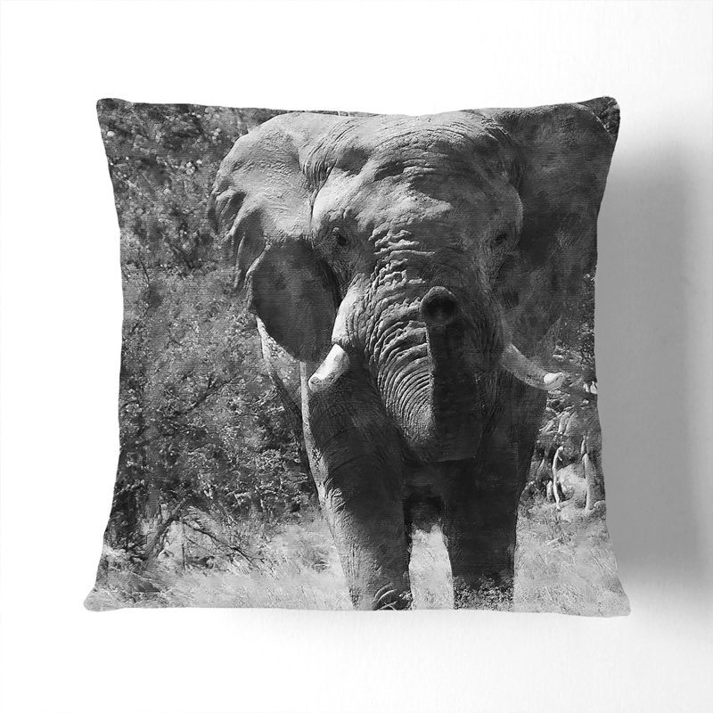 Square Throw Cushion, 55cm H x 55cm W x 20cm D, Stone