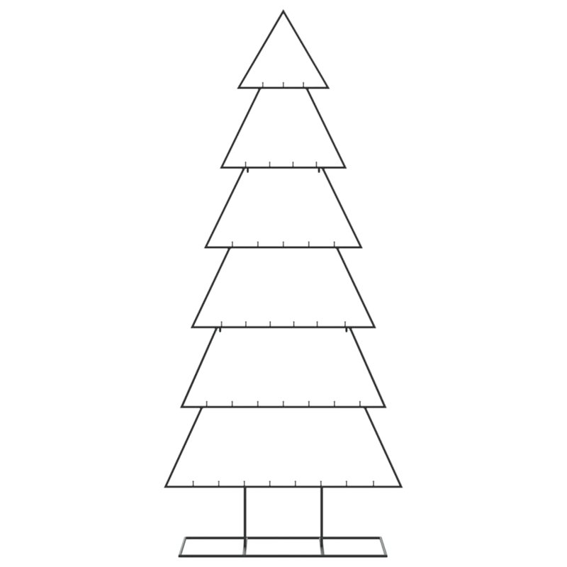 Steel Holiday Shaped Ornament, 180cm H x 80cm W x 30cm D