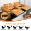 Ensemble de canapé inclinable électrique, canapé modulaire inclinable à 4 places avec appui-tête réglable et inclinaison électrique, cuir respirant avec console de rangement et ports USB, ensembles de meubles de salon faciles à assembler