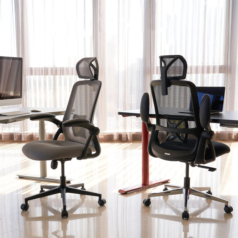 URBNLIVING Adjustable Ergonomic Swiveling PC & Racing Game Chair, Black