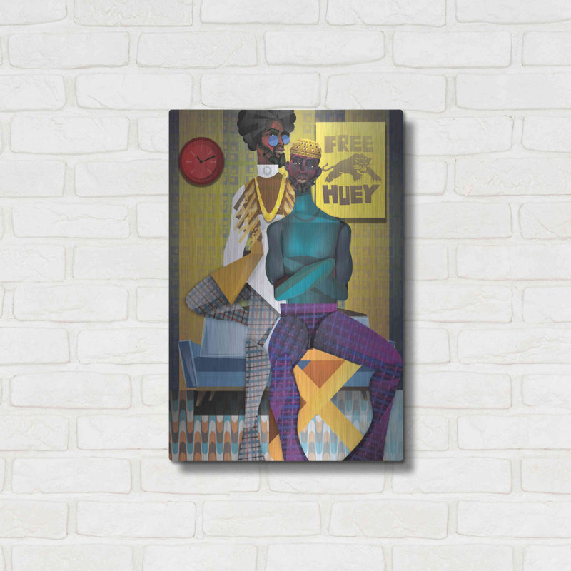 «Right On» par Jaleel Campbell, H 24 po x l 16 po
