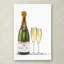 Armand «Champagne Bottle and Glasses», reproduction sur toile-21651143