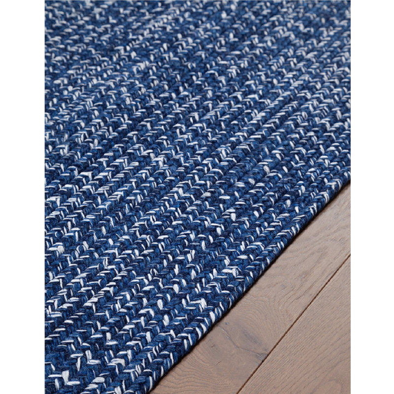 Flatweave Area Rug, Oval 160 x 230cm