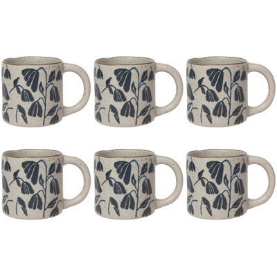 Set of 6 Posy Element Mug