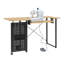 Table de couture pliable 47,75 "x 23,5" avec plateforme pour machine à coudre et roues-87828946-87828945