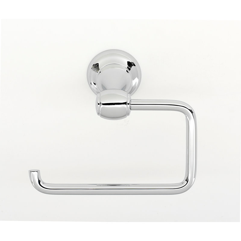 Porte-papier hygiénique mural simple A6666-PC, Chrome poli
