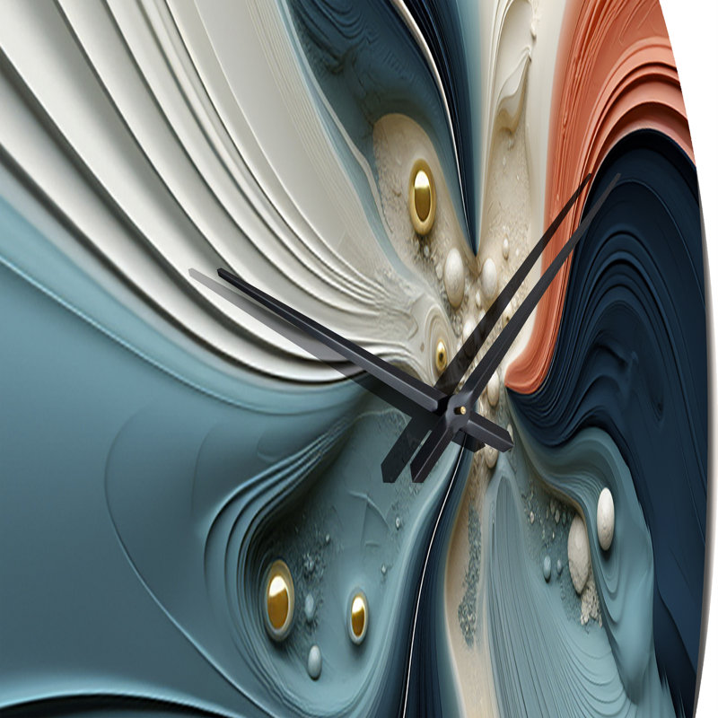 Metal Wall Clock, Large