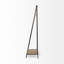 Mango Solid Wood Hall Tree with Shoe Storage