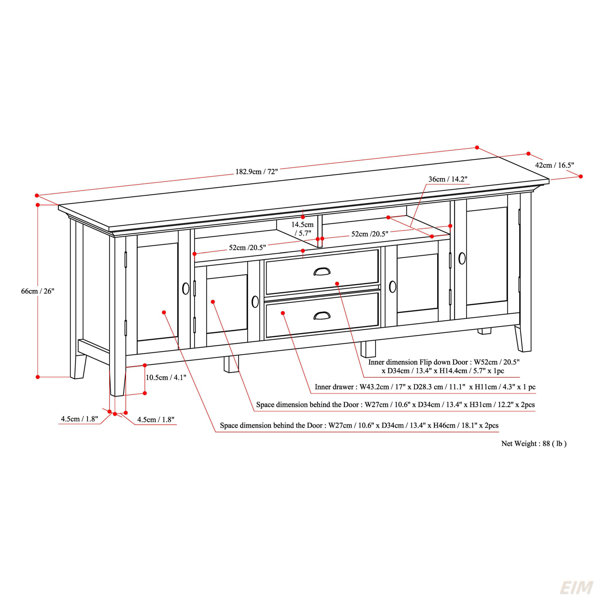 Dimensions du produit