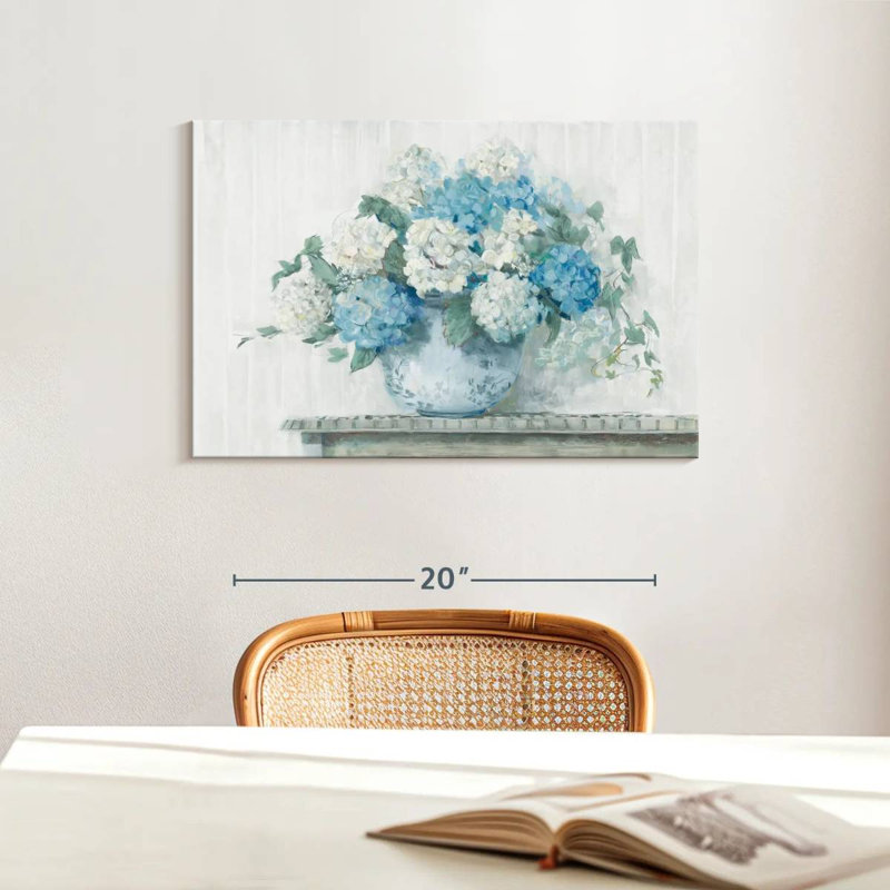 Hortensia bleu Harnek, H 16 po x l 24 po